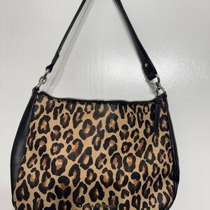 Leopard Print Shoulder Bag